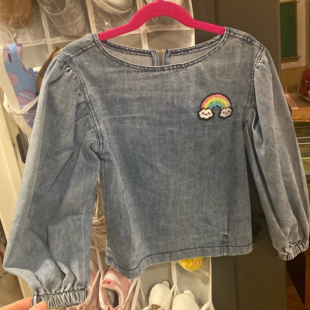 Lola Boys Denim Girls Blouse